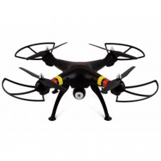 Preto - Quadcopter Drone Syma X8w Fpv Explorers 2.4 Ghz 4ch 6axis Gyro Rc Com Câmera Hd E Wi-Fi