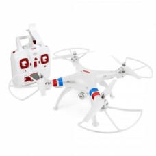Branco - Quadcopter Drone Syma X8w Fpv Explorers 2.4 Ghz 4ch 6axis Gyro Rc Com Câmera Hd E Wi-Fi