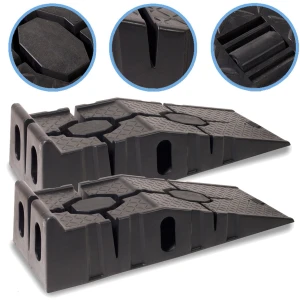 Rampa para carro plástico 2 toneladas x 2 unidades para veículos 4x4 e mais