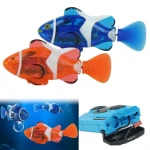 RC Mini Clown Fish: Brinquedo elétrico peixe-palhaço com comando por infravermelhos