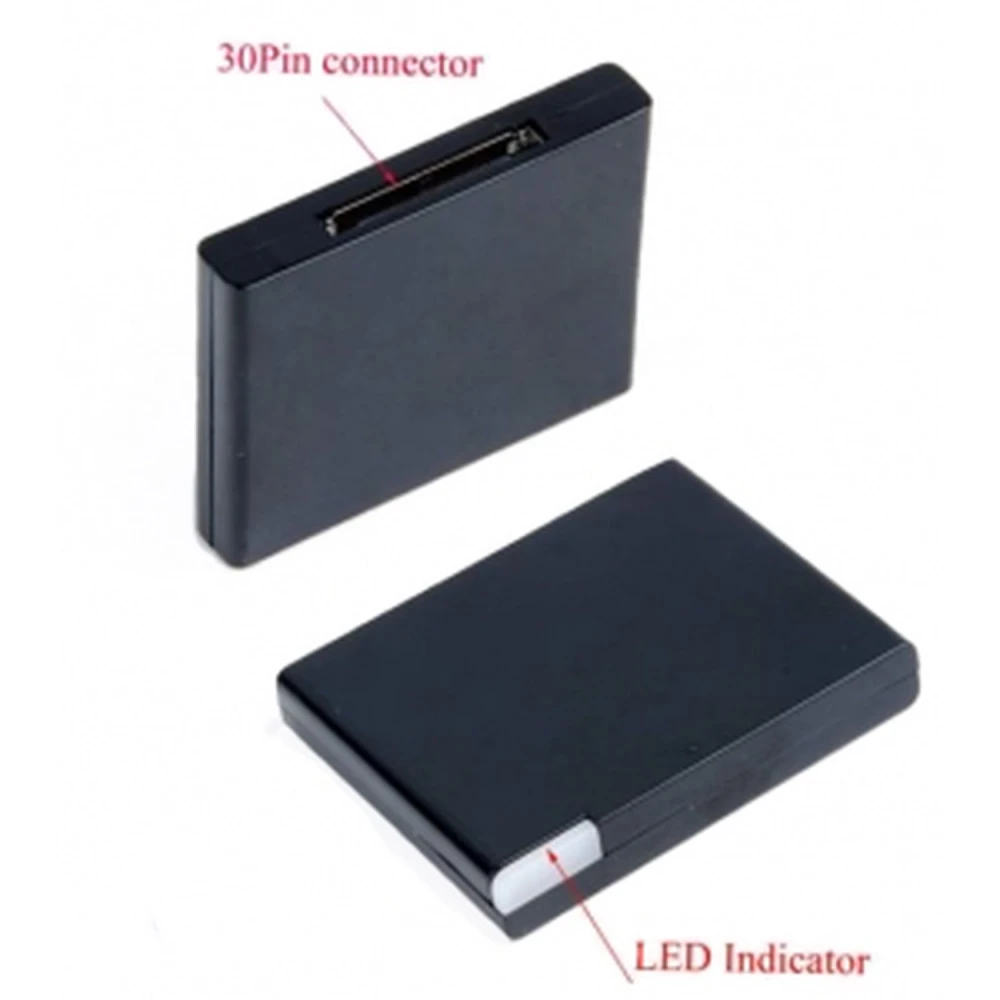 Receptor Bluetooth para base dock iPod iPhone com áudio sem fios