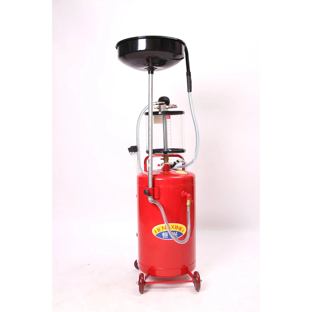 Aspirador de óleo 80 litros multifuncional com bandeja