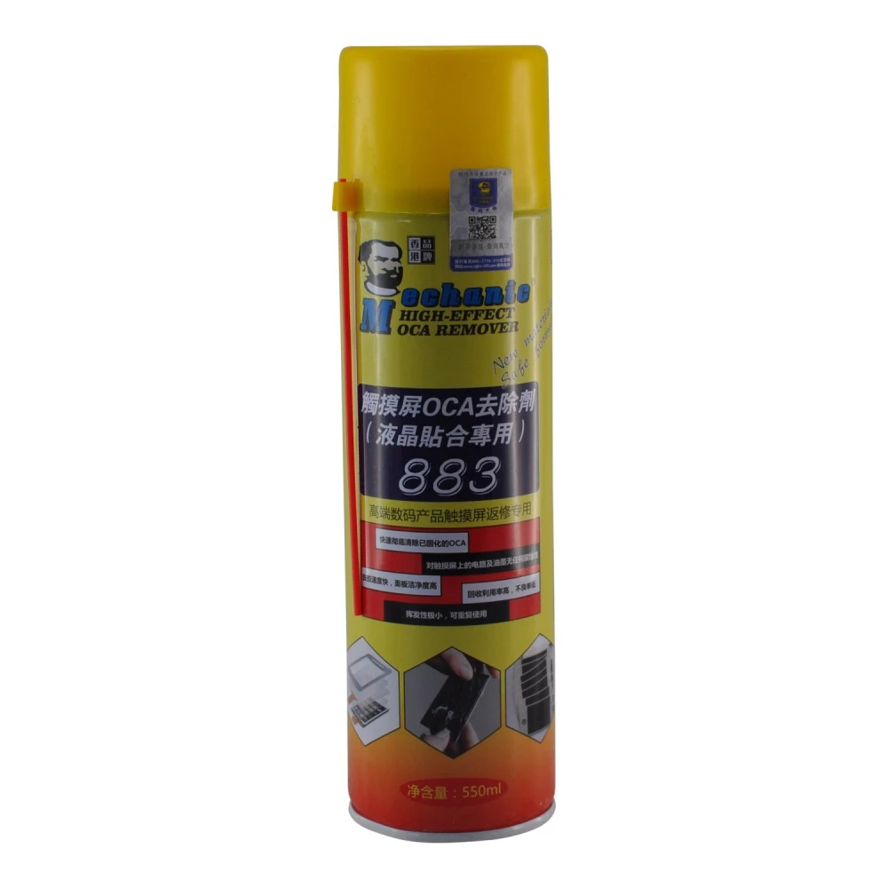 Removedor de cola OCA 883 Limpa LCD 550ml Mechanic para reparação eficaz