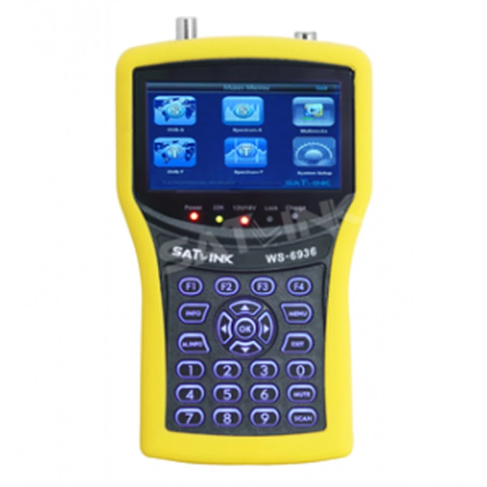 Satlink WS-6936 Medidor Satélite e TDT 4,5 com Analisador de Espectro