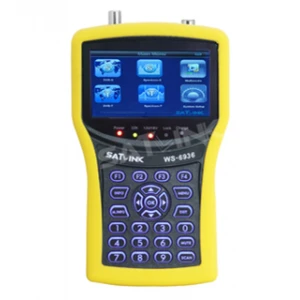 Satlink WS-6936 Medidor Satélite e TDT 4,5 com Analisador de Espectro