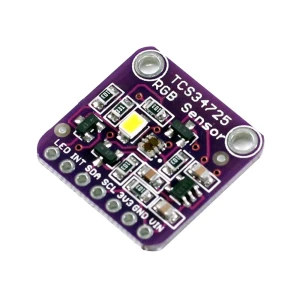 satkit Sensor de cor RGB TCS34725 para Arduino com filtro IR e LED branco