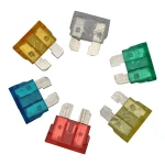 Jogo de fusíveis para carro e moto 120 peças 5A 10A 15A 20A 25A 30A TSX TOOL