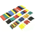 Kit de tubos termorretractiles para electrónica con variedad de colores