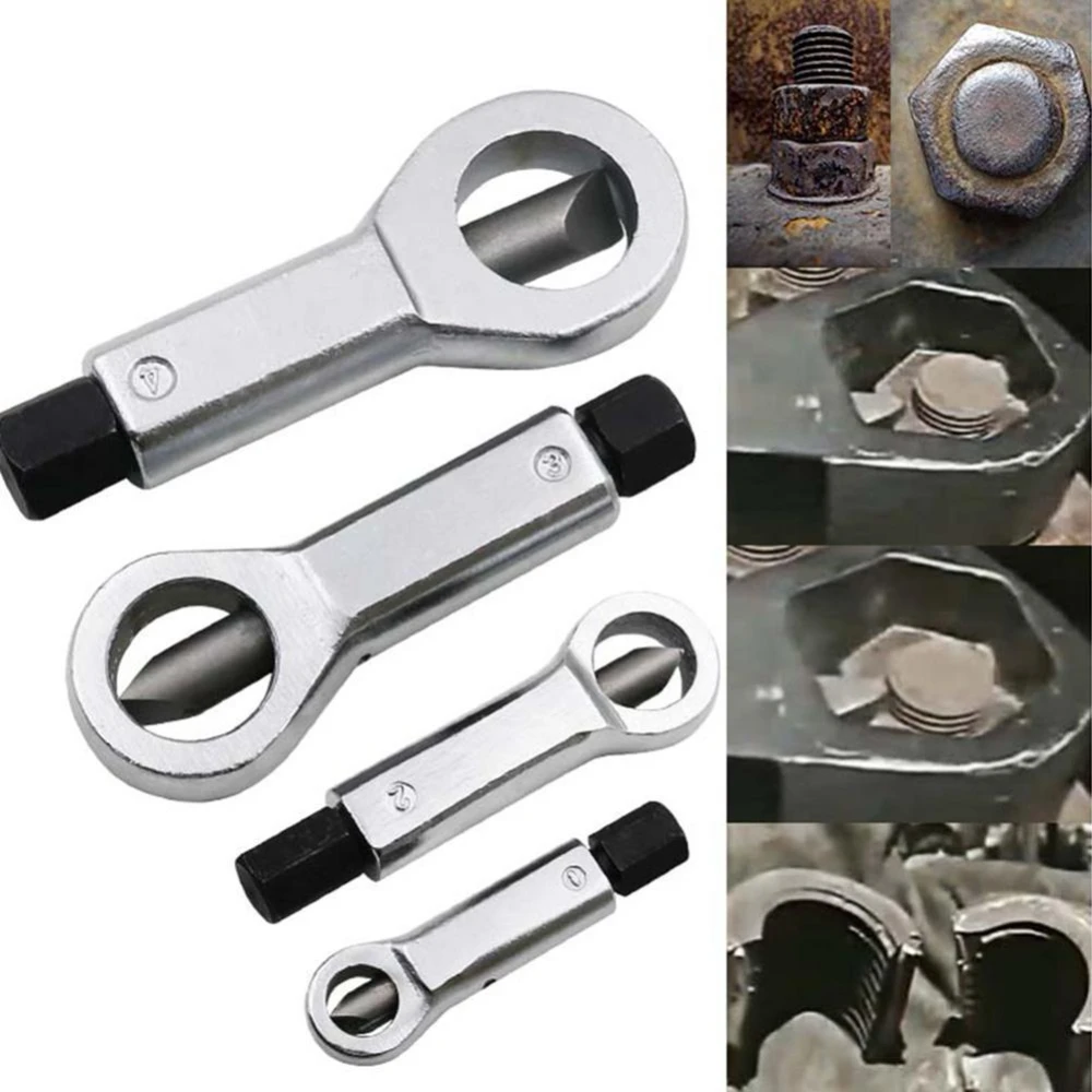 Set 4un Extrator de Porcas Manual em Metal Separador de Parafusos TSX TOOL