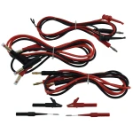 Kit de Cabos de Teste para Fonte de Alimentação - Laboratório Amass