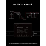 SONOFF Pow R3 - Interruptor Inteligente WiFi de Alta Potência com Monitorização