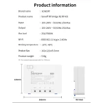 SONOFF Pow R3 - Interruptor Inteligente WiFi de Alta Potência com Monitorização