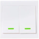 SONOFF Botão Interruptor Duplo 433Mhz RF Sem Fios para Domótica