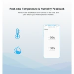 Animación del SONOFF SNZB-02 sensor de temperatura y humedad ZigBee