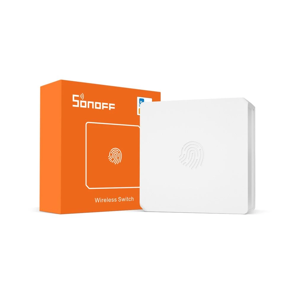 SONOFF ZigBee Interruptor Sem Fios SNZB-01 com Toque Simples, Duplo e Longo