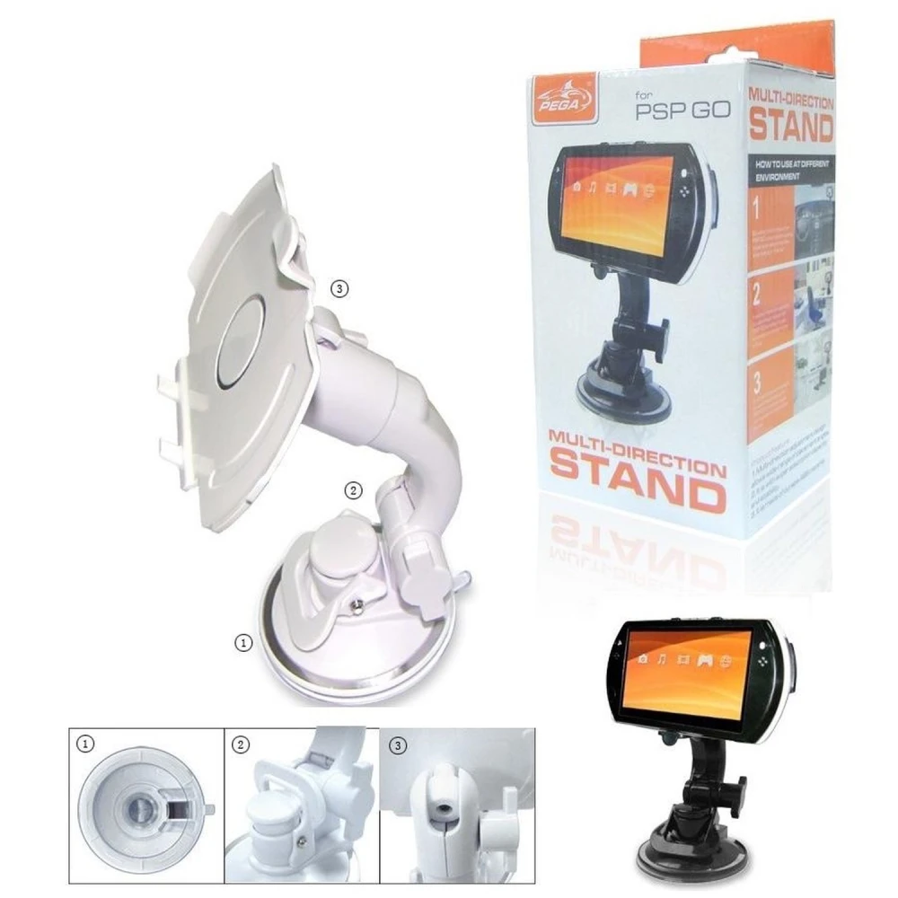 Suporte automóvel PSP Go com braço flexível e ventosa
