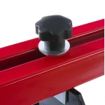 Soporte elevador para motores 500kg en taller mecánico