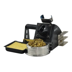 Suporte de soldador Aoyue 2683b com suporte para pinças, porta pontas e porta rolos