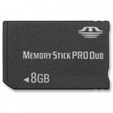 MEMORY STICK PRO DUO 8GB (COMPATÍVEL COM PSP) MEMORY STICK AND HD PSP 3000  18.99 euro - satkit