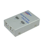 Switch USB 2 puertos para impresora y otros dispositivos, compatible con Windows y Mac