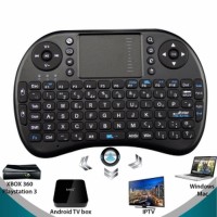 Teclado Sem Fio Com Track Pad Mod T2 Para Minipc, Android Tv, O Media Center Teclado Sem Fio Com Track Pad Mod T2 Para Minipc, Android Tv, O Media Center