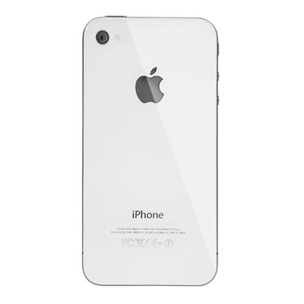 Tampa Traseira de Vidro iPhone 4 Branco para Reparação e Reposição Original