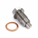 Tampão de Drenagem de Óleo Magnético Aço Inoxidável M12 x 1,75 com Anilha - Carter Carro Moto