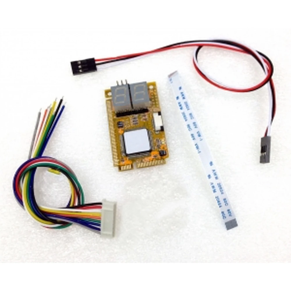 Placa de diagnóstico PCI para portáteis modelo 5 em 1 minipci/minipcie/lpc/elpc/i2c