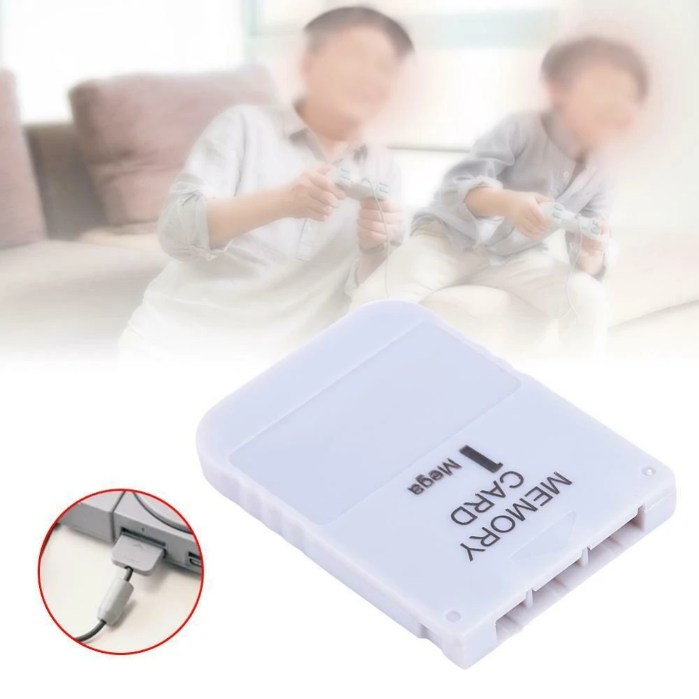 Cartão de Memória 1MB para PlayStation 1 compatível com PSX e PS One