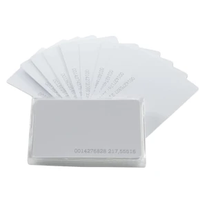 Cartão de proximidade RFID 125kHz TK4100/EM4100 para controlo de acesso