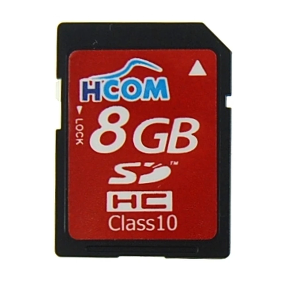 Cartão SDHC 8GB Classe 10 de Alta Velocidade para Armazenamento Rápido