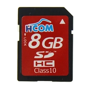 Cartão SDHC 8GB Classe 10 de Alta Velocidade para Armazenamento Rápido