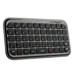 Teclado Mini Bluetooth compatível com iPhone, iPad, Android, PC e PS3