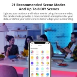 Fita LED inteligente WiFi SONOFF L2 Lite 5 metros com comando e app