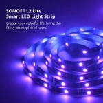 Fita LED inteligente WiFi SONOFF L2 Lite 5 metros com comando e app