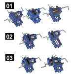 Torno de bancada 100mm TSX TOOL para trabalhos precisos e robustos