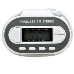 Transmissor FM digital para MP3, CD, DVD, iPod e PC com display digital