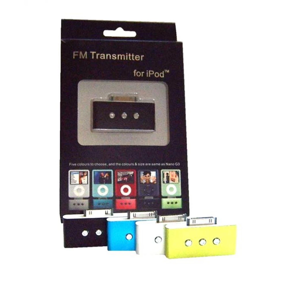 Transmissor FM sem fios para iPod preto - Satkit