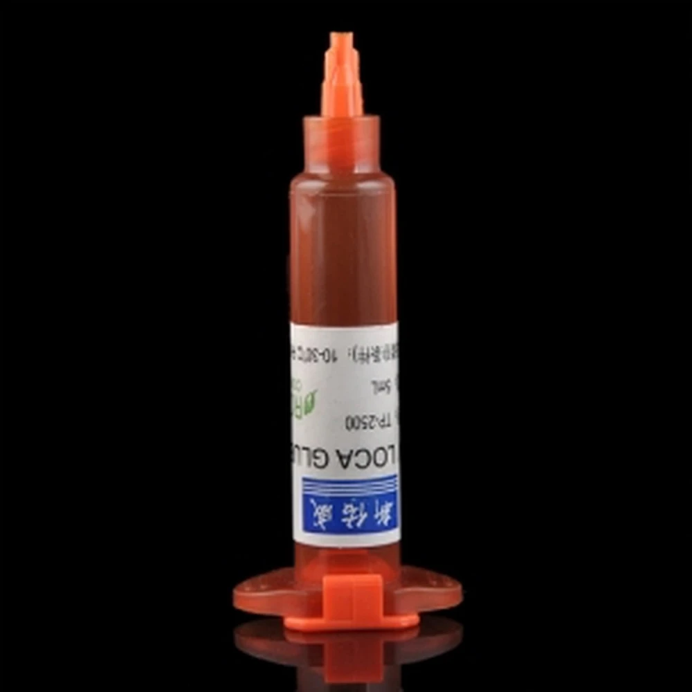 Tubo pequeno 5ml cola UV LOCA Glue TP-2500F para reparação de ecrãs LCD