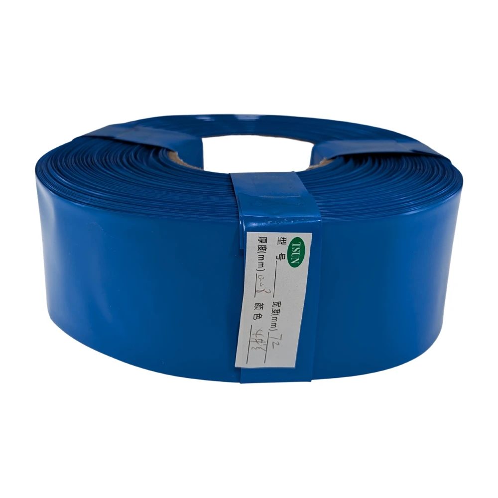 Tubo termorretrátil PVC 72mm para baterias - Proteção