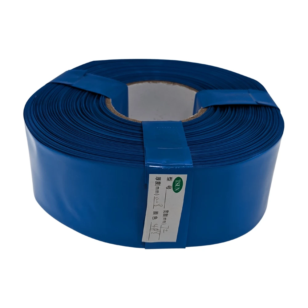 Tubo termorretrátil PVC 72mm para baterias - Proteção