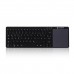 Ultra fino 2.4 GHz sem fio portátil KODI XBMC teclado com tamanho grande Multi-Touch Touchpad para P Ipad 2  22.00 euro - satkit