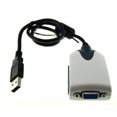 Adaptador de Vídeo VGA USB (tela extra para o seu pc) ADAPTERS  27.00 euro - satkit