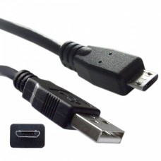 Cabo USB 2.0 a MicroUSB 1mm/M - Cabo USB Electronic equipment  1.00 euro - satkit