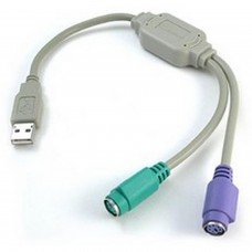 Conversor USB portas ps/2 (teclado e mouse) PC COMPUTER & SAT TV  3.00 euro - satkit