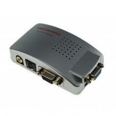 Conversor de sinal VGA para RCA de Vídeo e S-vídeo PC COMPUTER & SAT TV  14.40 euro - satkit