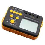 Victor VC60B+ Medidor de isolamento CAT III 1000 V para resistências até 2000 MΩ