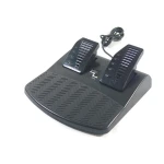 Volante de corridas com mudanças e pedais para PS3, PS2 e PC