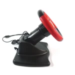 Volante de corridas com mudanças e pedais para PS3, PS2 e PC