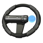 Volante para PlayStation Move PS3 com design realista e pega antiderrapante